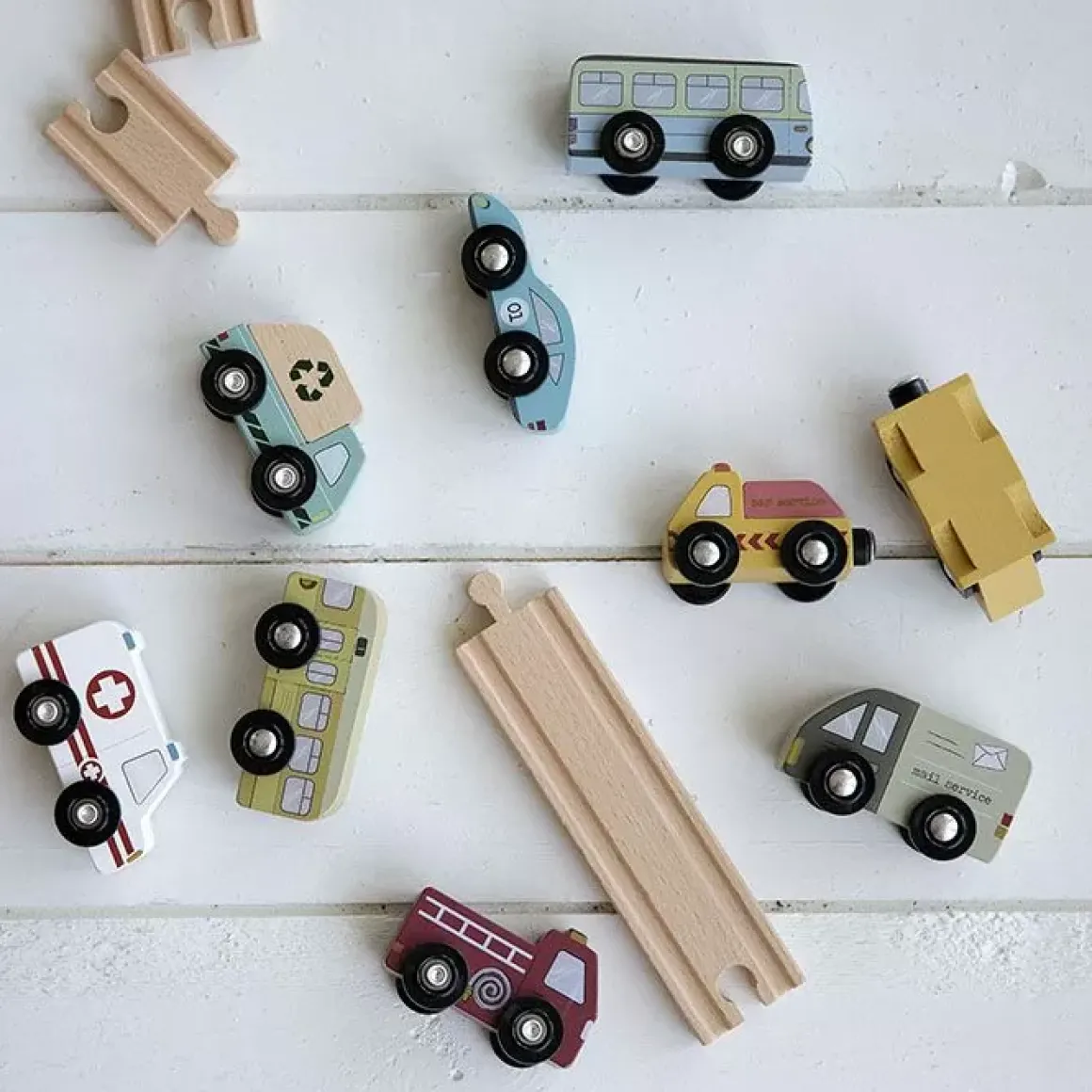 Houten Voertuigen Set Little Dutch