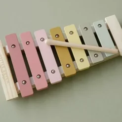 Houten Xylofoon Roze Little Dutch