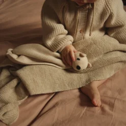 Hvid Knuffeldoekje Teddy Toki Cream