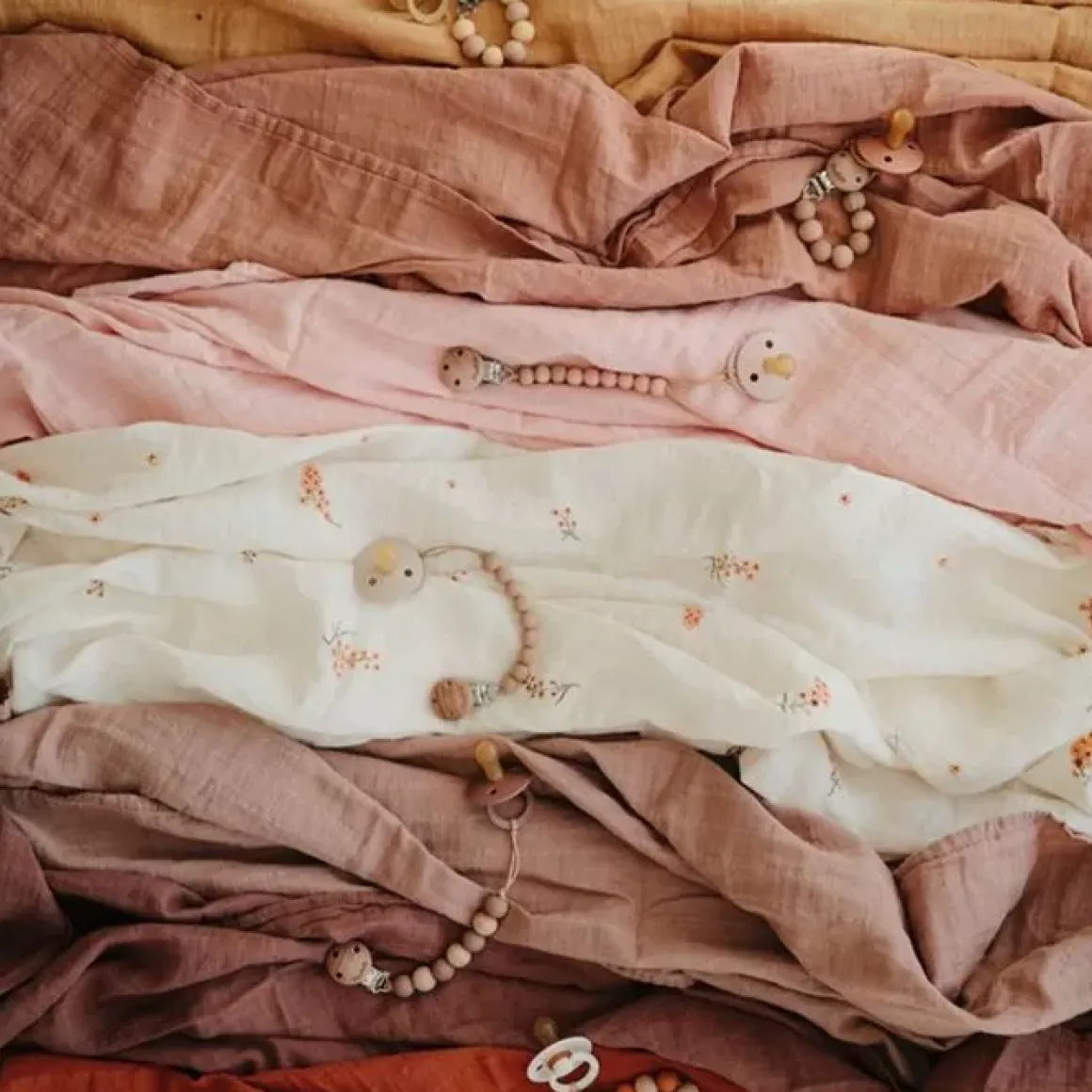 Hydrofiele Doek Xl Pale Taupe Mushie & Co