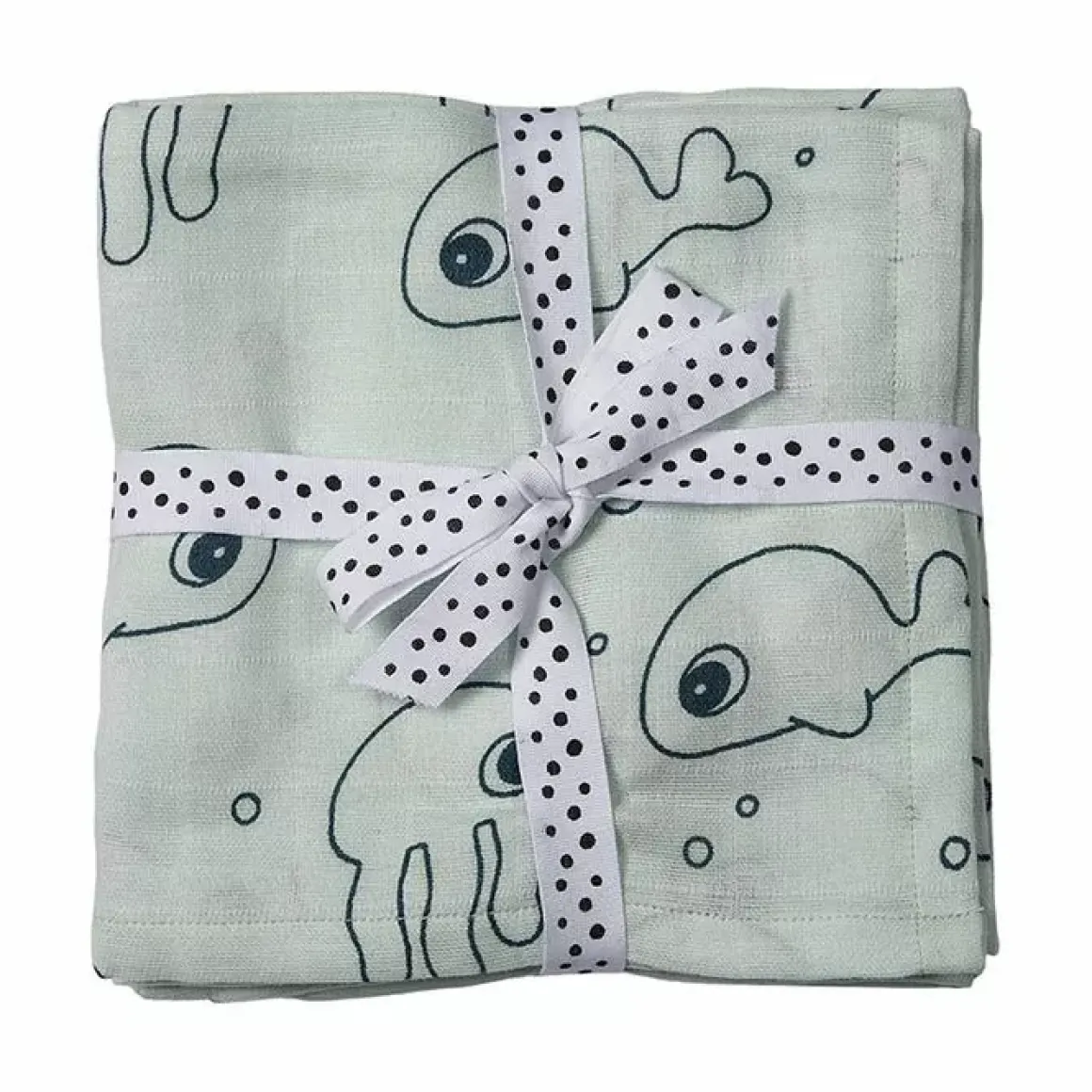 Hydrofiele Doeken Sea Friends Blauw (2St) Done By Deer