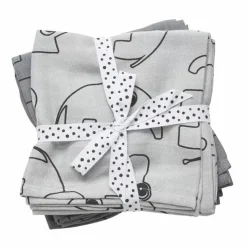 Hydrofiele Doeken Xl Contour Grijs (2St) Done By Deer