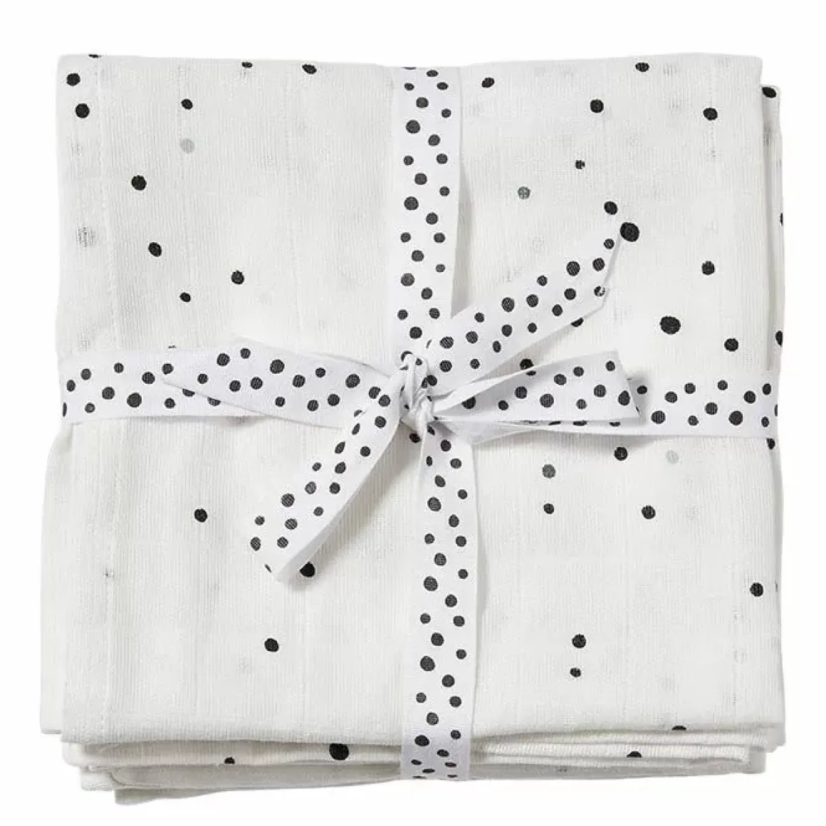 Hydrofiele Doeken Xl Dreamy Dots Wit (2St) Done By Deer