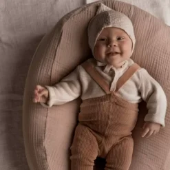 Hydrofiele Relaxhoes Voor Voedingskussen Taupe Ilmaha