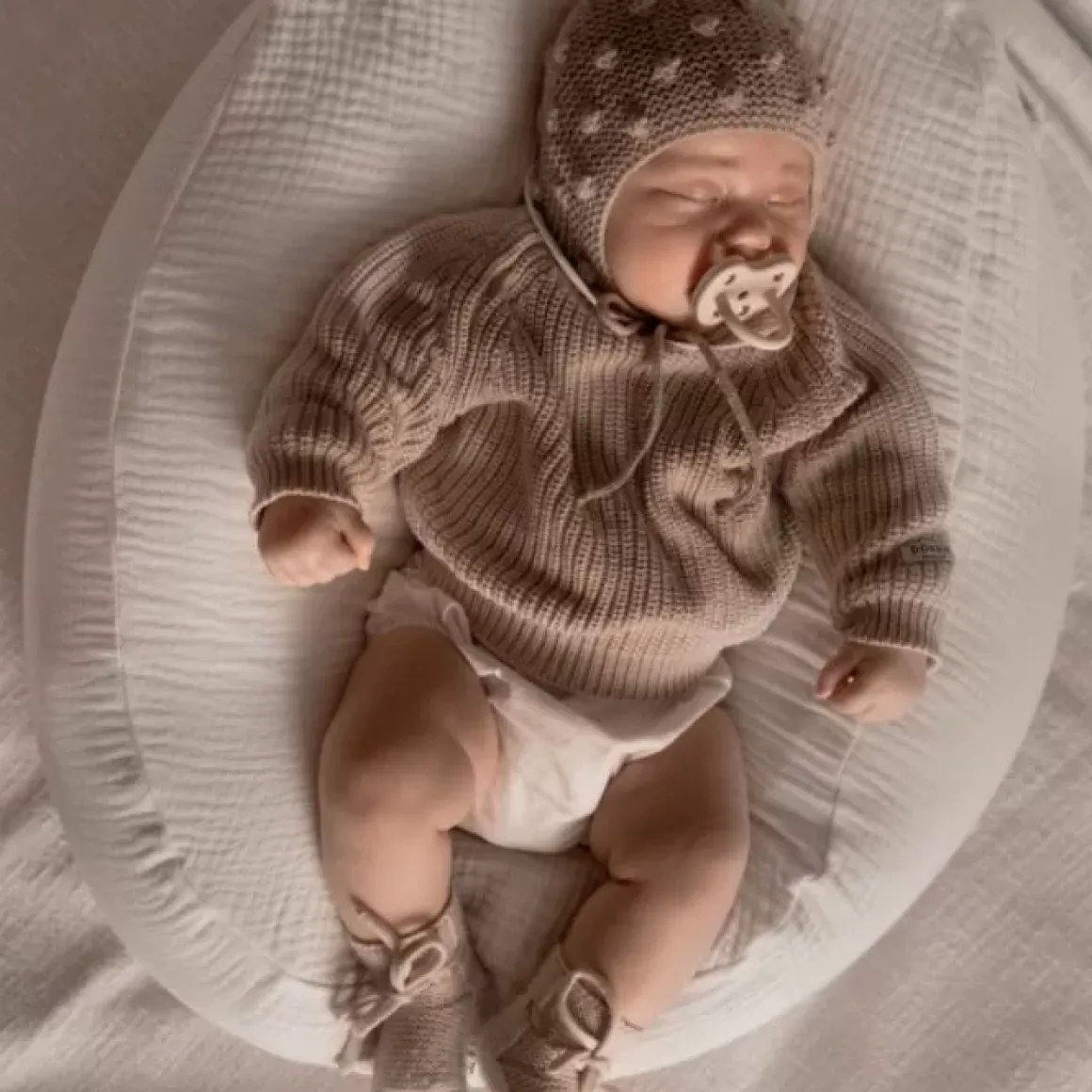 Hydrofiele Relaxhoes Voor Voedingskussen Ecru Ilmaha