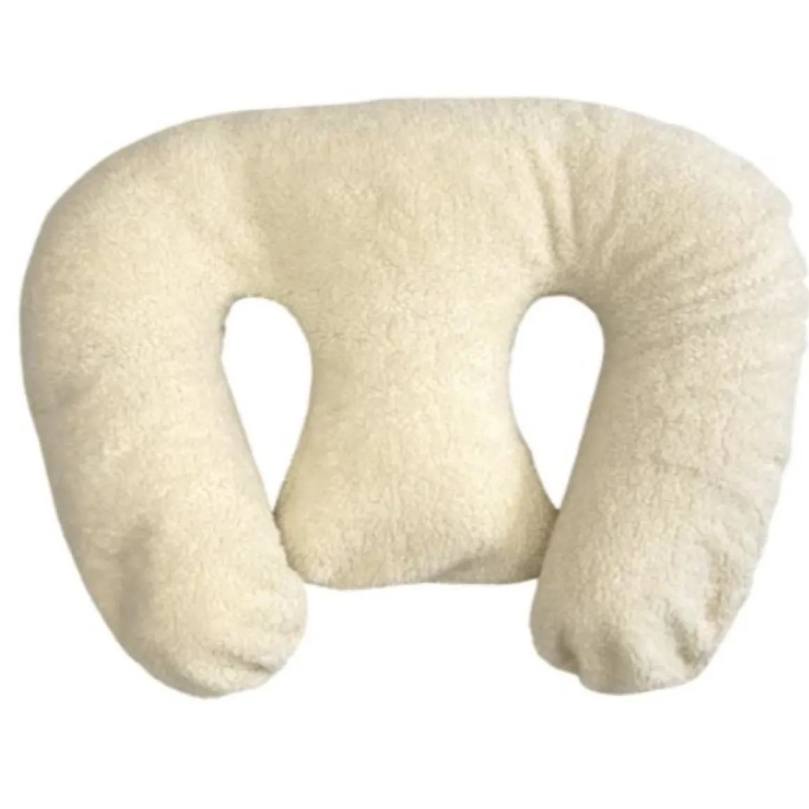 Ilmaha Voedingskussen Tweeling Teddy Ecru