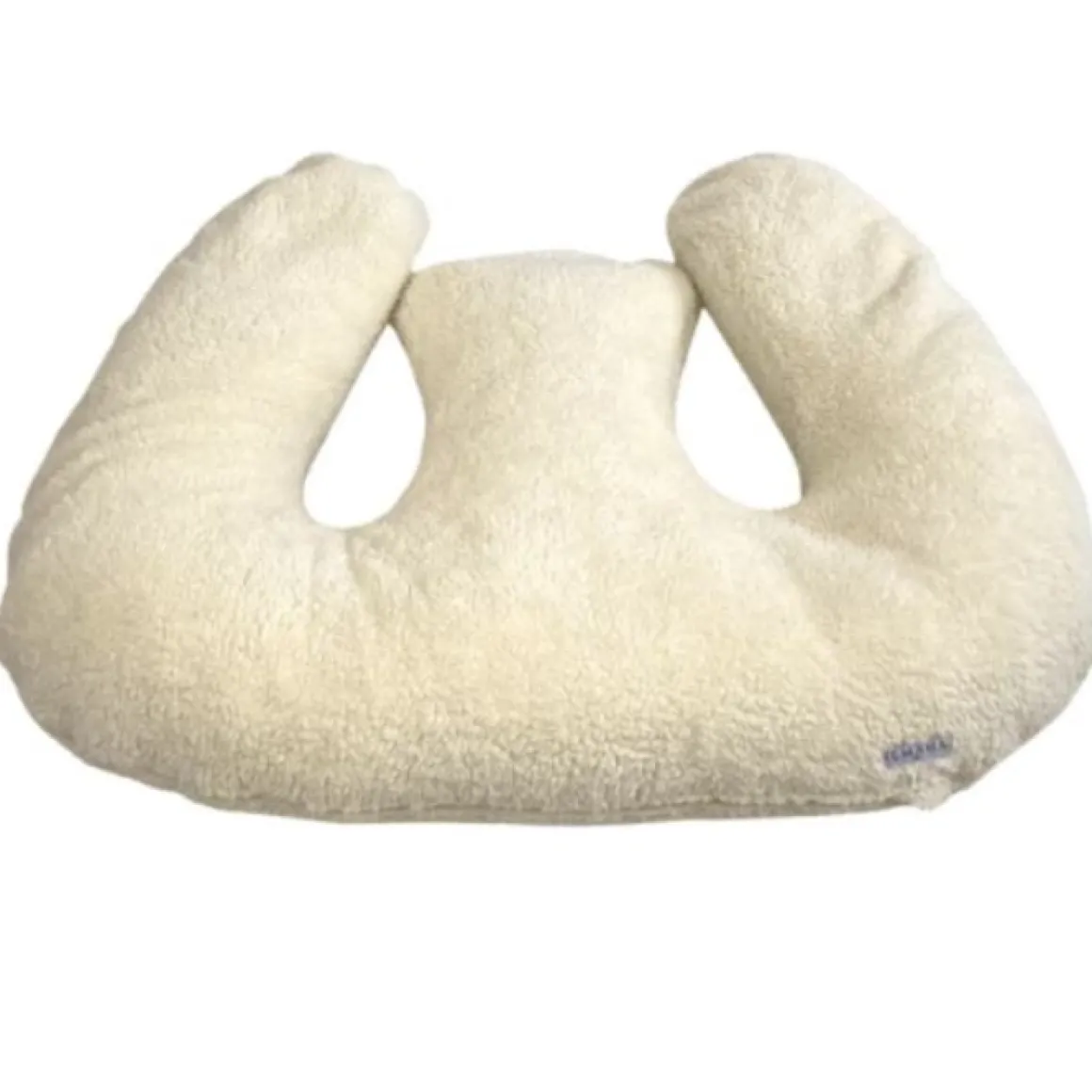 Ilmaha Voedingskussen Tweeling Teddy Ecru