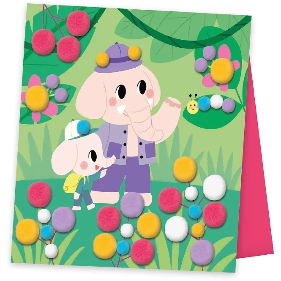 Janod Atelier Pom Poms Kaarten Maken