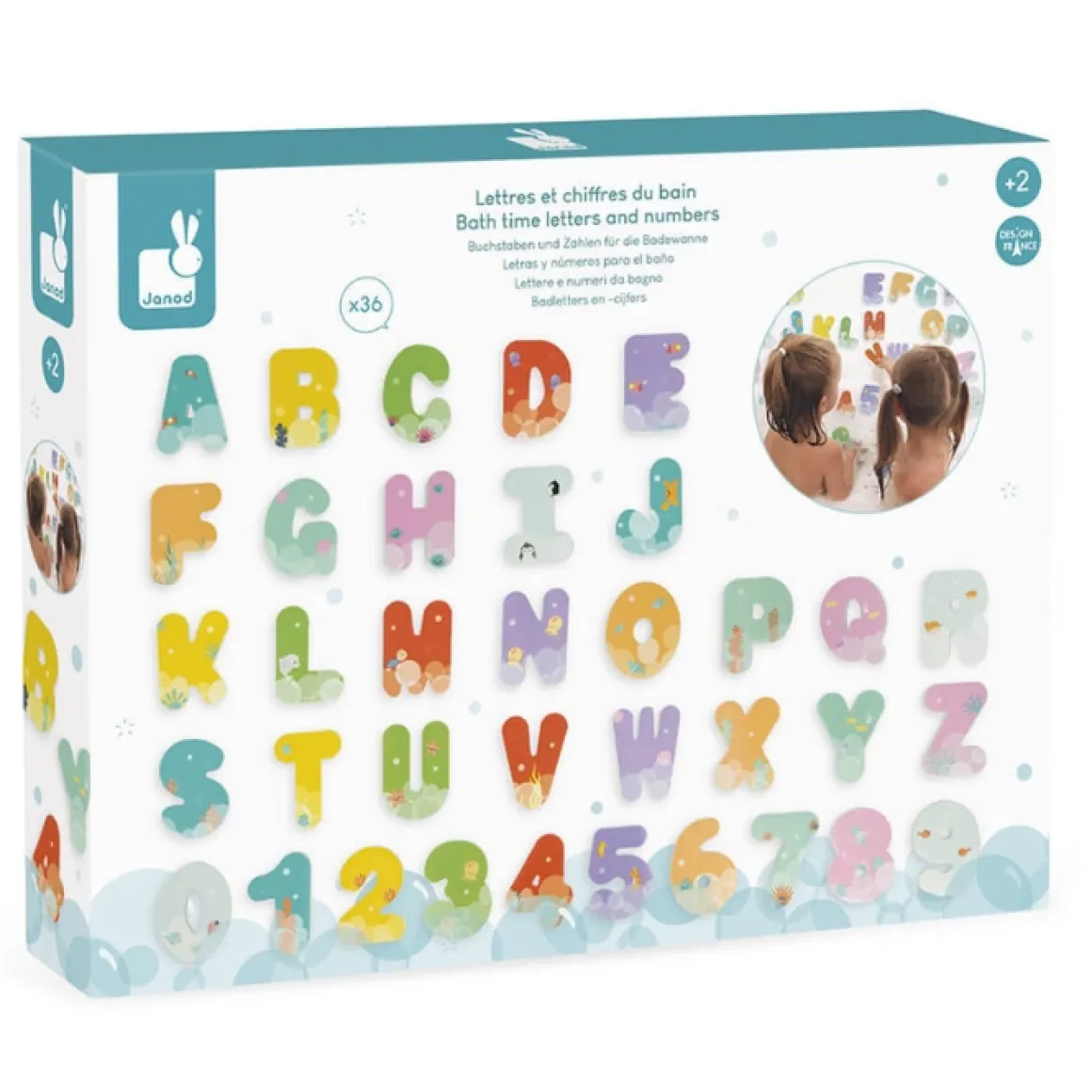 Janod Badspeelgoed Letters En Cijfers