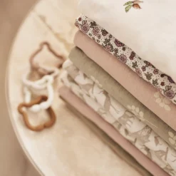 Jollein Aankleedkussenhoes Jersey Animals Nougat 50X70Cm