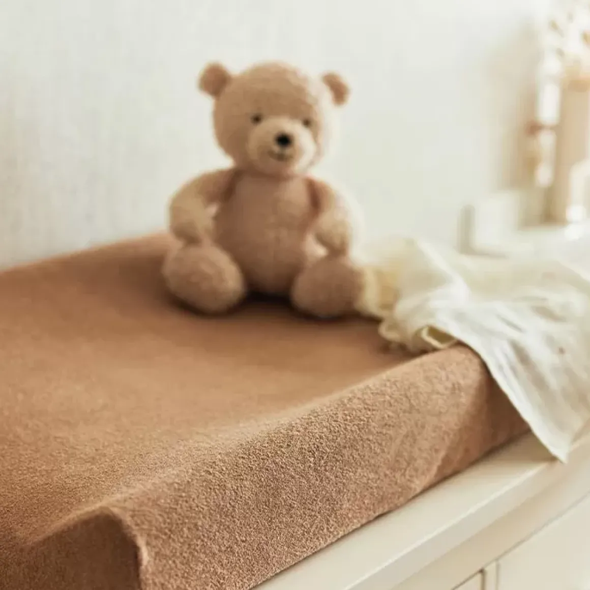 Jollein Aankleedkussenhoes Biscuit (2St)