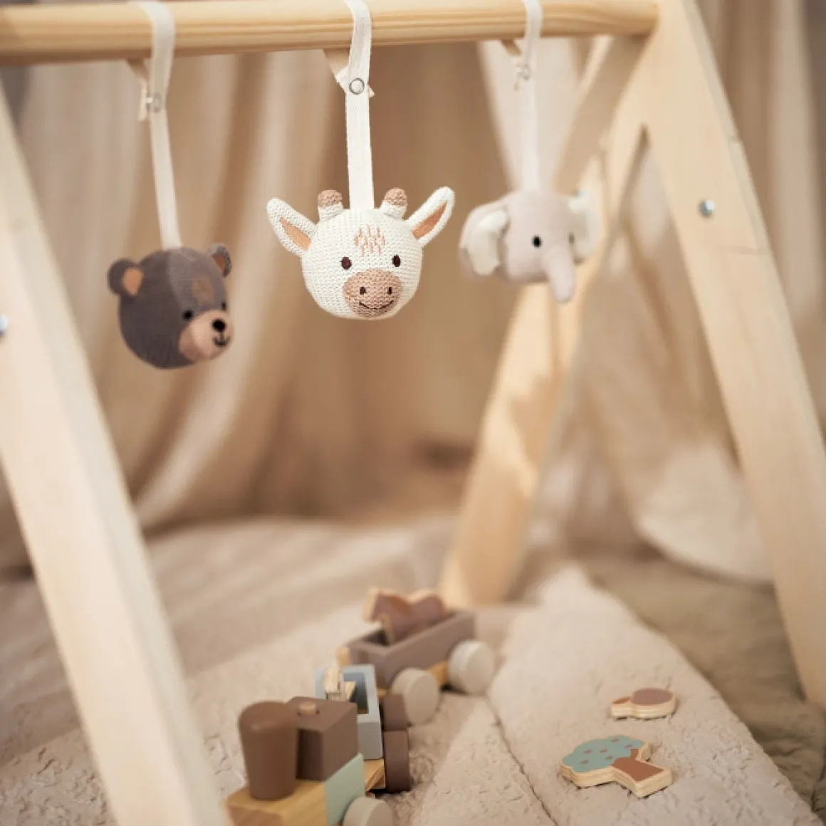 Jollein Babygym Speeltjes Animals