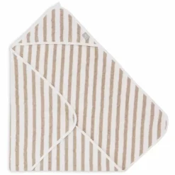 Jollein Badcape Stripe Olive Green