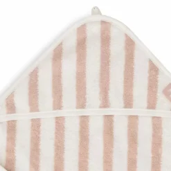 Jollein Badcape Stripe Terry Wild Rose