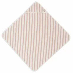 Jollein Badcape Stripe Terry Wild Rose