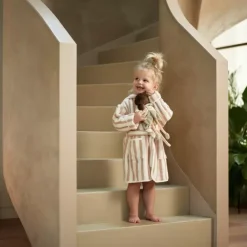 Jollein Badjas Stripe Wild Rose