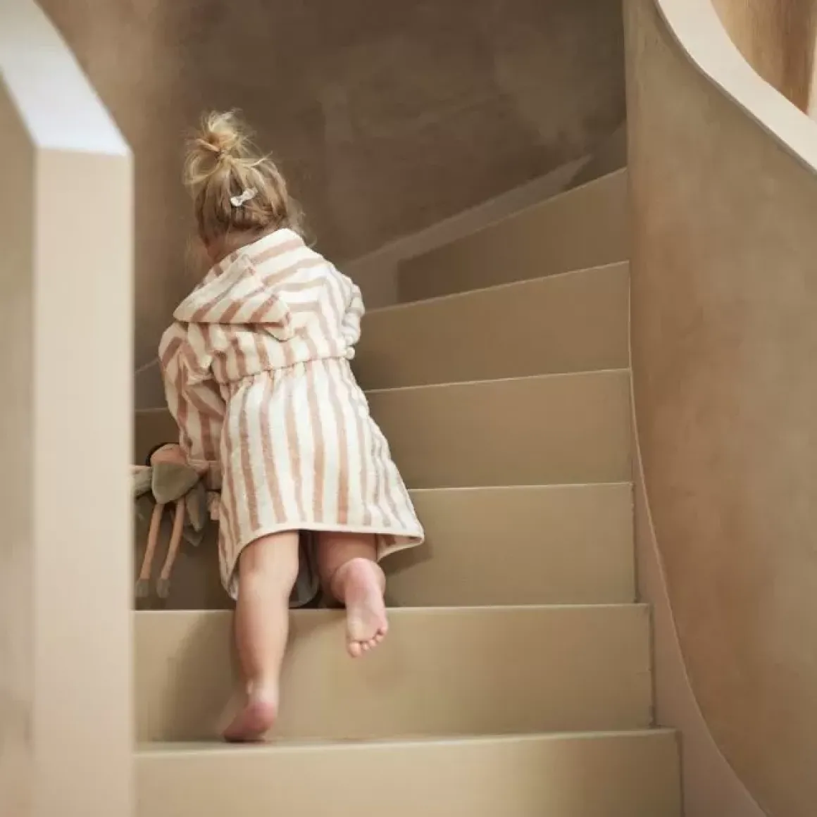 Jollein Badjas Stripe Wild Rose