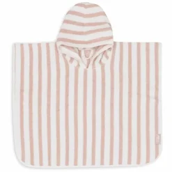 Jollein Badponcho Stripe Wild Rose