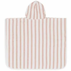 Jollein Badponcho Stripe Wild Rose