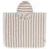Jollein Badponcho Stripe Olive Green