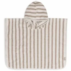 Jollein Badponcho Stripe Olive Green