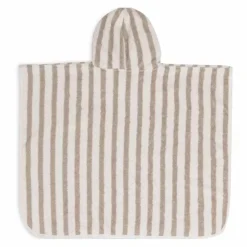 Jollein Badponcho Stripe Olive Green