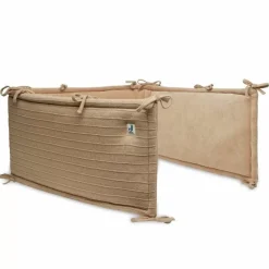 Jollein Bedbumper Pure Knit Biscuit 180Cm