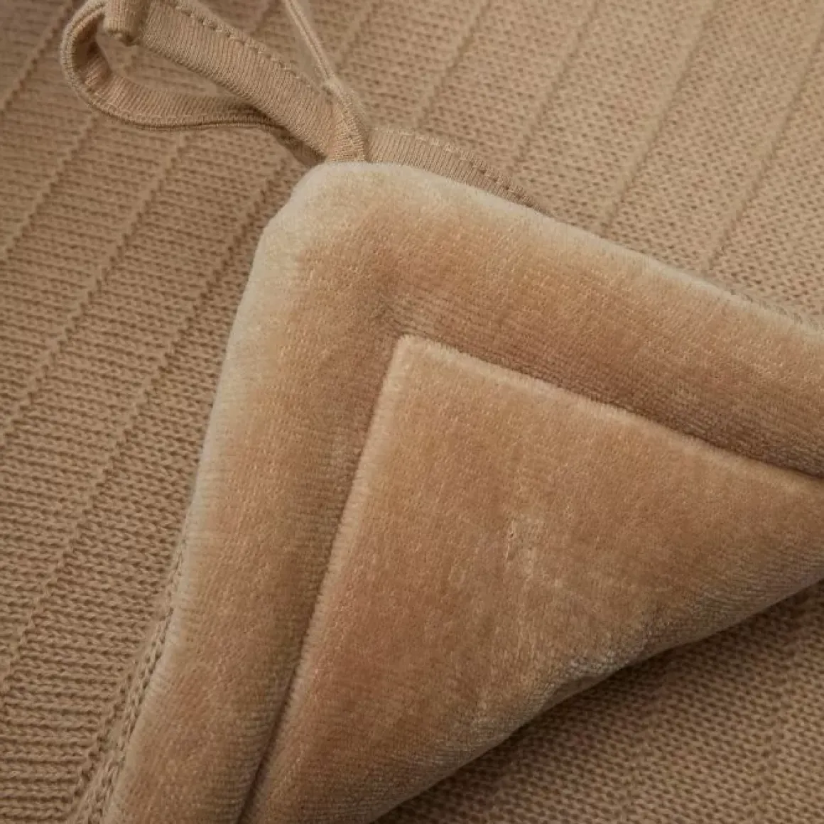 Jollein Bedbumper Pure Knit Biscuit 180Cm