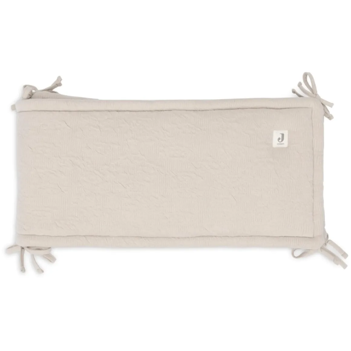 Jollein Bedbumper Soft Waves Nougat 180X30Cm