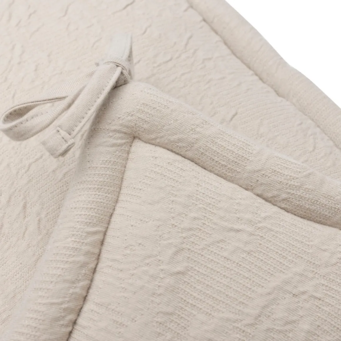 Jollein Bedbumper Soft Waves Nougat 180X30Cm