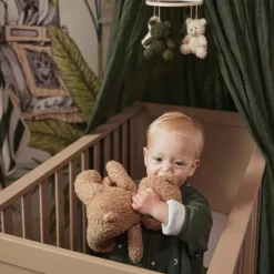 Jollein Bedhemel Vintage Leaf Green