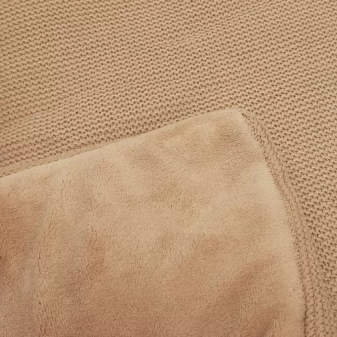 Jollein Boxkleed Basic Knit Biscuit 80X100Cm