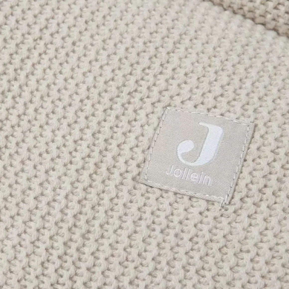 Jollein Boxkleed Rond Basic Knit Nougat (95Cm)