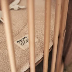 Jollein Boxkleed Rond Boucle Naturel 95Cm