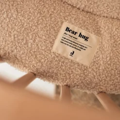 Jollein Boxkleed Rond Boucle Naturel 95Cm