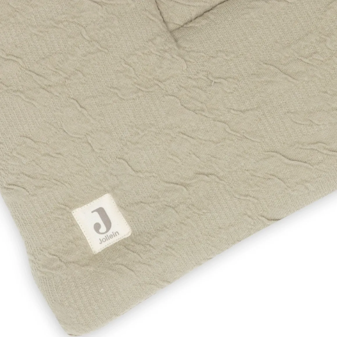 Jollein Boxkleed Soft Waves Olive Green 75X95Cm