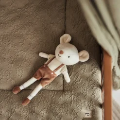 Jollein Boxkleed Soft Waves Olive Green 75X95Cm