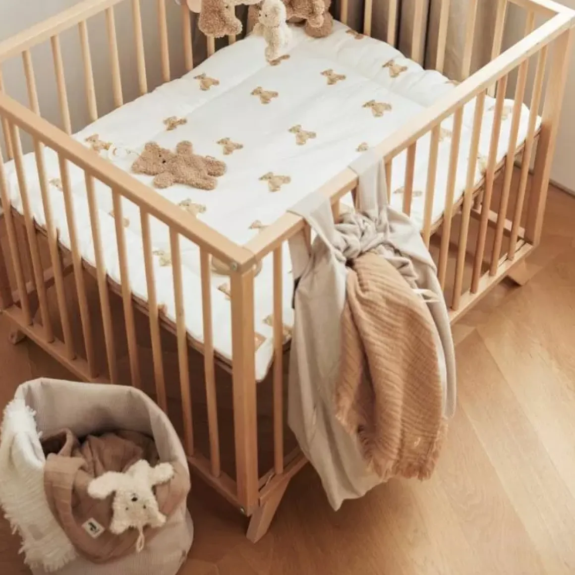 Jollein Boxopbergzak Corduroy Nougat