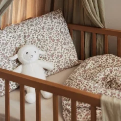 Jollein Dekbedovertrek Retro Flowers 100X140Cm