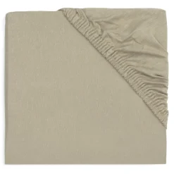 Jollein Hoeslaken Ledikant Jersey Olive Green 60X120Cm