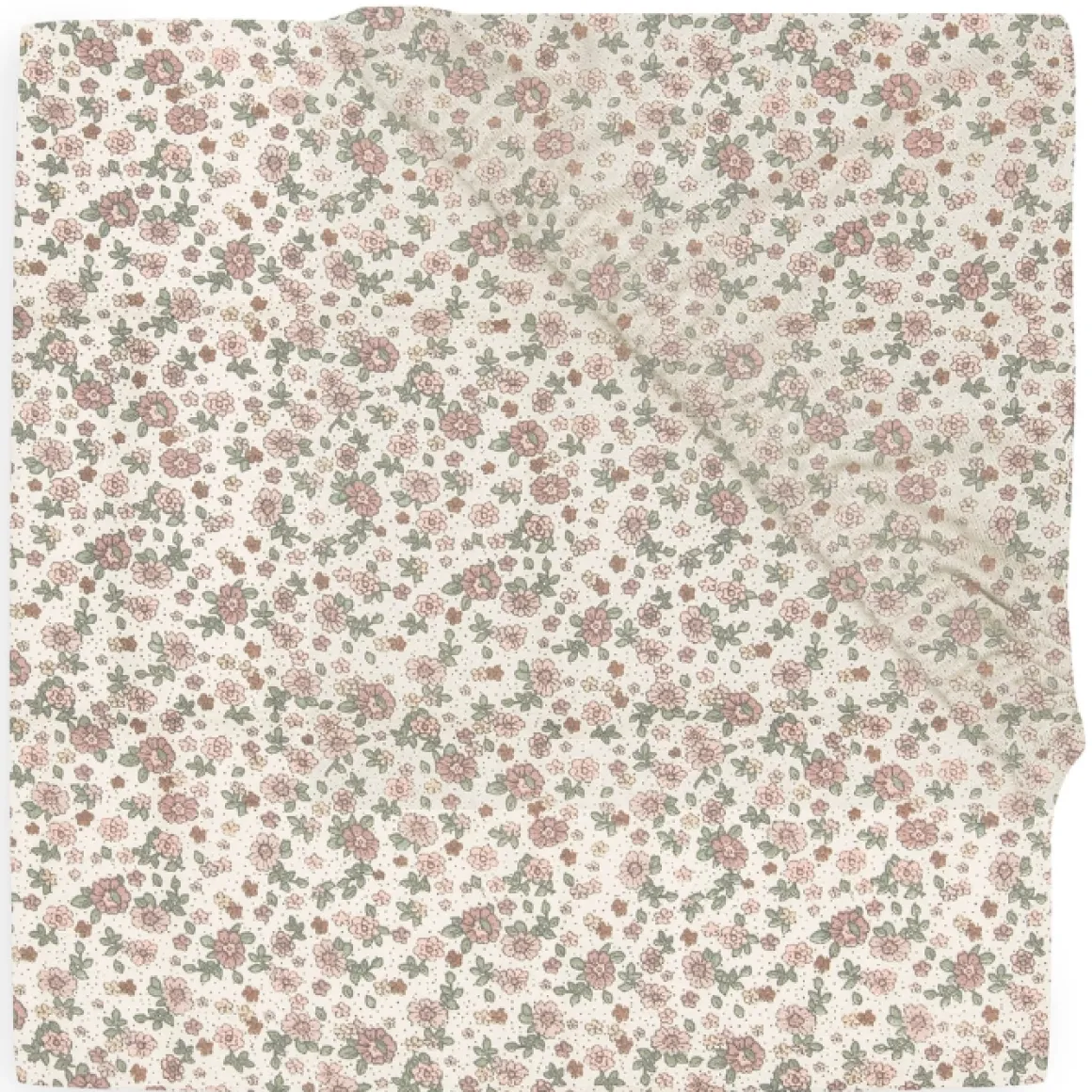 Jollein Hoeslaken Meegroeibed Jersey Retro Flowers 70X140Cm