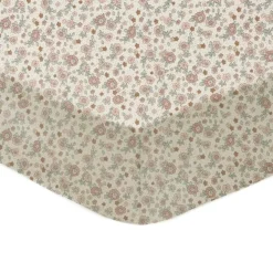 Jollein Hoeslaken Meegroeibed Jersey Retro Flowers 70X140Cm