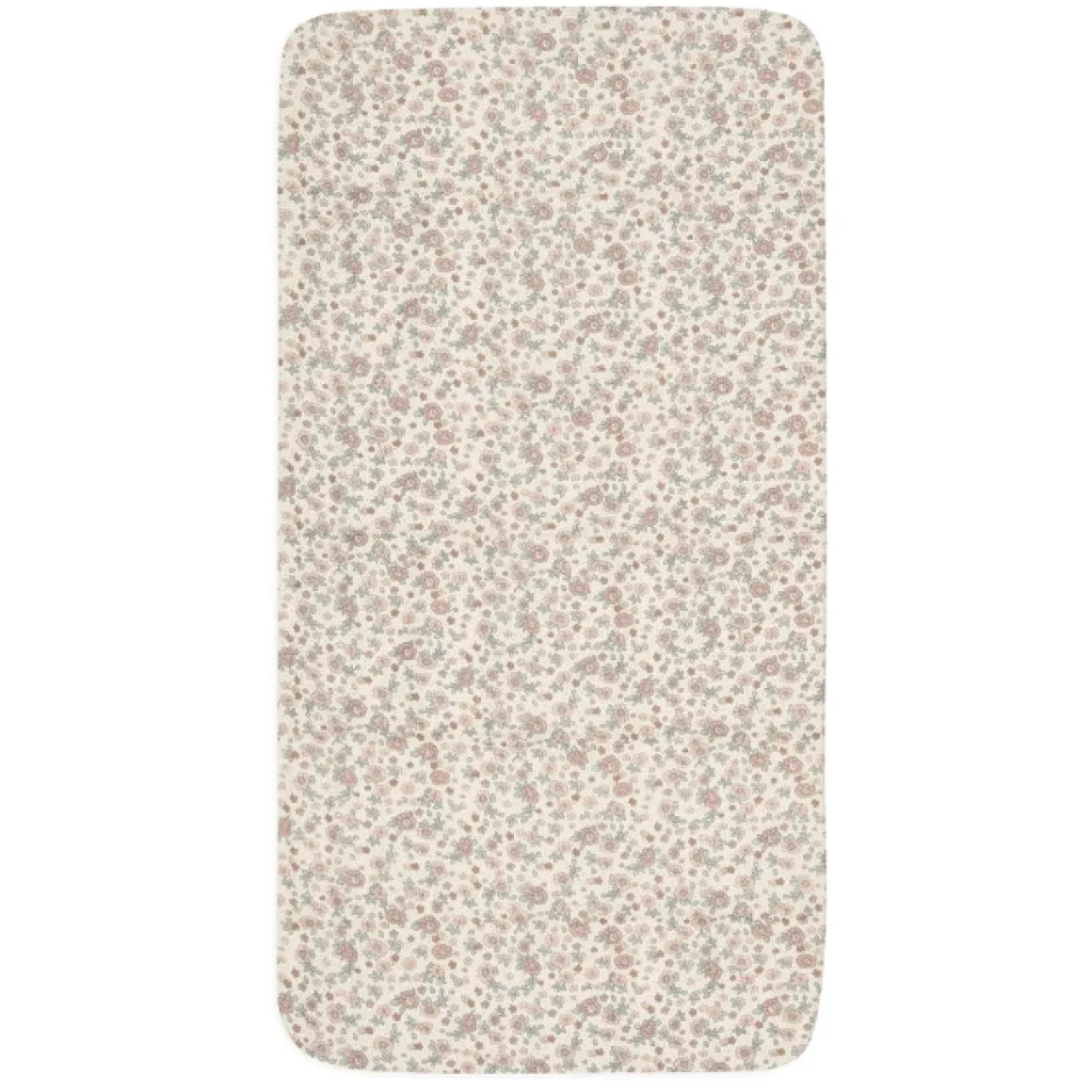 Jollein Hoeslaken Meegroeibed Jersey Retro Flowers 70X140Cm