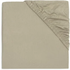 Jollein Hoeslaken Meegroeibed Jersey Olive Green 70X140Cm