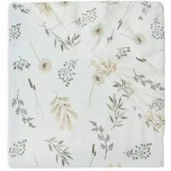 Jollein Hoeslaken Wieg Wild Flowers Jersey