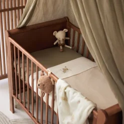 Jollein Hoeslakens Wieg Jersey Olive Green 40X80Cm (2St)