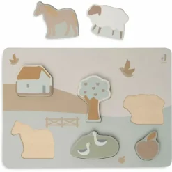 Jollein Houten Puzzel Farm