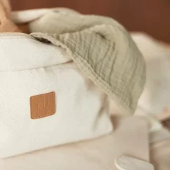 Jollein Hydrofiele Doeken Olive Green/Ivory (4St)