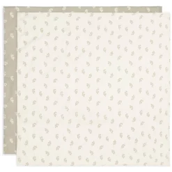 Jollein Hydrofiele Doeken Xl Twig Olive Green (2St)