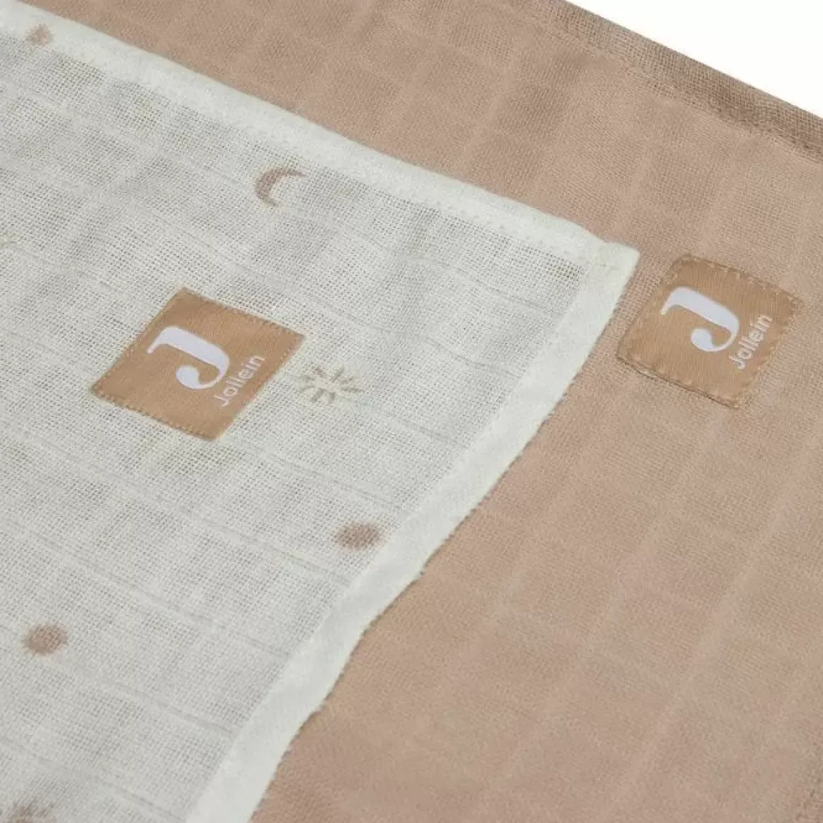 Jollein Hydrofiele Doeken Xl Stargaze Biscuit (2St)